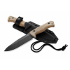 Lionsteel T6 Black Natural Canvas Micarta