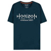 Horizon Forbidden West Logo Men's Short Sleeved T-Shirt blue
