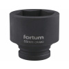 Hlavica nástrčná rázová, 3/4'', CrMoV, 55mm, Fortum, 4703055