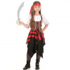Detský karnevalový kostým - Pirátka veľ. 128 cm
