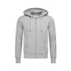 Mikina STEDMAN SWEAT JACKET MEN, Grey Heather sivá, 3XL