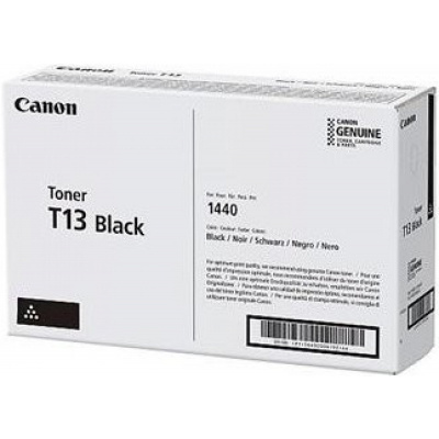 Canon originální toner T13, black, 10600str., 5640C006, Canon i-SENSYS X 1440iF, 1440i, 14 5640C006