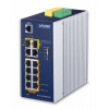 PLANET IGS-5225-8P2T2S sieťový prepínač Riadený L2+ Gigabit Ethernet (10/100/1000) Podpora napájania cez Ethernet (PoE) Modrá, Biela (IGS-5225-8P2T2S)
