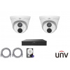 2MPx IP kamerový set UNIVIEW 2+1 (turret)