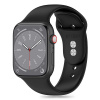 Tech-Protect silikonový pre Apple Watch Ultra/9/8/7/6/SE/5/4/3/2 (42mm/44mm/45mm/49mm) Čierny