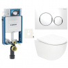Závesný WC set Geberit na zamurovanie SAT Fusion SIKOGZTORFUS20