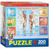 Eurographics - Puzzle Ľudské telo - 200 dielov