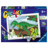 Ravensburger 236206 CreArt Túlajúci sa dinosaurus 4005556236206