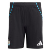 adidas Newcastle United Home Shorts 2025 2026 Adults Black/White S