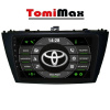 TomiMax Toyota Avensis Android 14 autorádio s WIFI, GPS, USB, BT HW výbava: QLED !!!AKCIA!!! 8 Core 4GB+64GB LOW - iba displej A,C