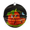 Rappa lampion 25 cm tmavý s tekvicou Halloween