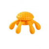 Hračka pes OCTOPUS MINI pláv. z TPR oranžová Kiwi