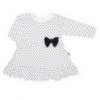 Dojčenské bavlnené šatôčky s čelenkou New Baby Teresa 74 (6-9m)