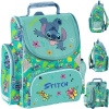 Školský batoh Paso jednokomorový Lilo a Stitch modrý 41x27x15 cm