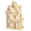 Woodcraft Drevené 3D puzzle gotický dom