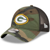 Green Bay Packers - Basic Camo Trucker 9TWENTY NFL Šiltovka nastaviteľná