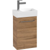 VILLEROY & BOCH Avento závesná skrinka pod umývadielko, 1 dvierka, pánty vpravo, 340 x 202 x 514 mm, Oak Kansas, A87601RH