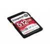 Kingston SDXC karta 512GB Canvas React Plus, UHS-II, U3, V60, R:280/W:150MB/s SDR2V6/512GB