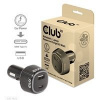 Club 3D Club3D Auto nabíječka pro Notebooky 63W, 2 porty (USB-A + USB-C)