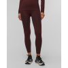 Dámske Bežecké Legíny X-bionic Xceed Run Long Tights Bordové