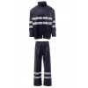 PAYPER SET-NYLON REFLEX S00236-P056 / Vodeodolný reflexný set bundy a nohavíc - navy blue L