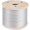 VEVOR Oceľové lano 304 Oceľ Nerezová oceľ 4.8 Mm 76 M