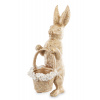 Zlatý Veľkonočný Zajačik s Košíčkom