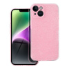Puzdro gumené Apple iPhone XR Clear Case Blink 2mm ružové