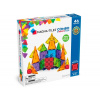 MAGNA TILES MAGNETICKÁ STAVEBNICA - COMBO 46 DIELOV