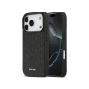 DKNY PU Leather Grid Pattern Magsafe kryt iPhone 17 Pro Max čierny 57983127515