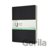 Moleskine Notový zošit 3 kusy XL A4 Notový Mäkká väzba Čierny
