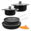 Sada Konight Harrison 11 Pots 11 El. (2x žulová panvica a žulová panvica sada 11el)