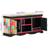 vidaXL TV skrinka Viac farieb 100x35x50 cm Masívne mango - Viac farieb - 261297-277929