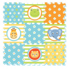 SUN TA TOYS Pěnové puzzle Veselá zvířátka (29x29)