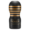 TENGA Premium Strong - jednorazový masturbátor (čierny)