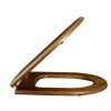 Villeroy & Boch Hommage WC doska, drevo/orech 9926K600