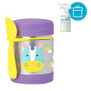 SKIPHOP SKIP HOP Zoo Termoska na jedlo s lyžičko/vidličkou Jednorožec 325 ml, 3+ + AQUAINT 500 ml