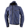 4SQUARE street softshell bunda SOFT, 4SQUARE - pánska (modrá) - 2XL