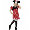 Kostým pre dievča - Mini Widmann Mouse Costume 104 (Šaty kostýmy čierna mačka)