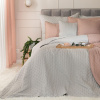 Svetlosivý guličkový prehoz na posteľ NULES 200x220 cm