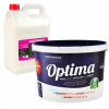 Farba na - Farba Optima 10l s dobrým pokrytím BIELA + ZADARMO v (Farba na - Farba Optima 10l s dobrým pokrytím BIELA + ZADARMO v)