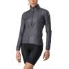 Castelli Aria Shell W, Dark grey Veľkosť: L Dámska extra ľahká cyklo bundička