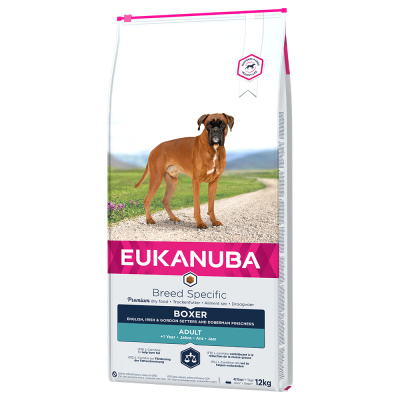 Eukanuba Adult Breed Specific Boxer - výhodné balenie: 2 x 12 kg