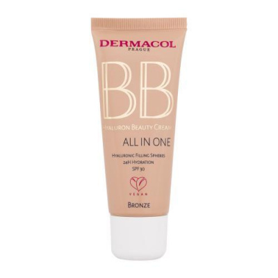Dermacol BB Cream Hyaluron Beauty Cream All In One hydratačný bb krém 30 ml 02 bronze