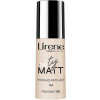 Lirene City Matt fluid 205 Sand fluidný make-up so zmatňujúcim účinkom 30 ml