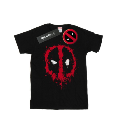 Marvel - Dámske tričko "Deadpool Splat Face" BI20432 (3XL) (čierne)
