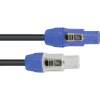 Eurolite P-Con DMX prepojovací kábel [1x XLR zástrčka 3pólová - 1x XLR zástrčka 3pólová] 3 m; 30247704