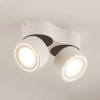 Arcchio LED stropné bodové svietidlo Rotari, biele, 2 svetlá, 1640lm - 9928035