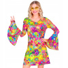 Oblečenie šaty leta 60 70 hippie viacfarebné L