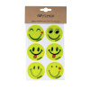 Force Nálepky SMILE, žluté, 6 ks